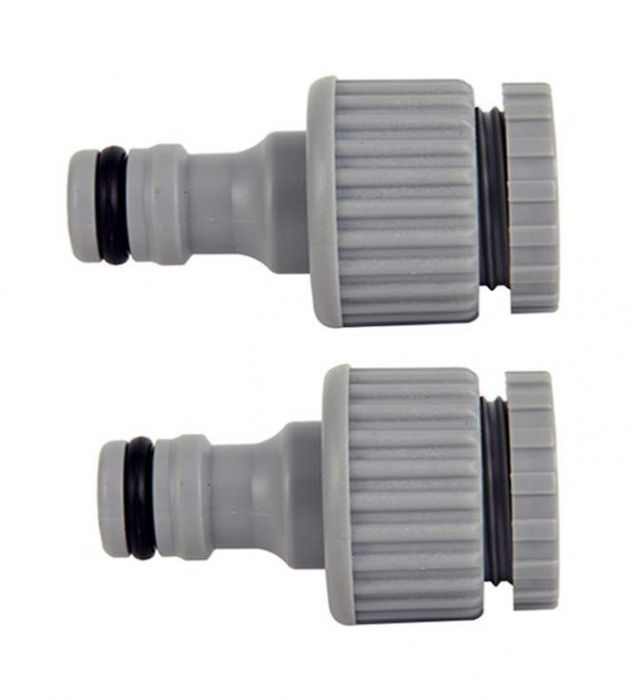 Water Pipe Connector For Garden Tap Connectors For Hose Tap Connector Threaded 1 2 Inch 3 4 Inch Faucet Tap Adapter Pipe Connector For Tap Water Pipe Connector For Gardening Hose Connector Watering