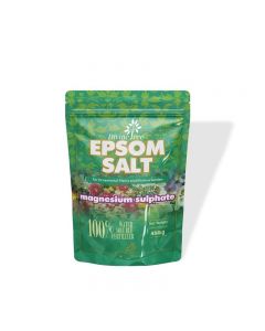 Epsom Salt Organic Water Soluble Plant Food For Speed Up Plant Growth Vegetables & Plants Nutrient - Boosts Flowering (450 Gram)
