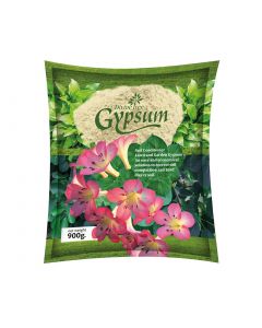 Gypsum Powder for Plant Calcium Sulfate Soil Conditioner (900 Gram)