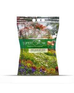 Super Grow Cow Manure for Home Plants Organic Cow Dung Manure Compost(5 Kg)